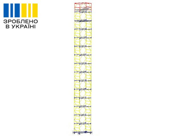 Вишка-тура VIRASTAR «ОПТИМА» 14+1, настил 1,2x2,0 м